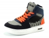 BAM!Shoes B1665 hoge sneaker Zwart BAM02