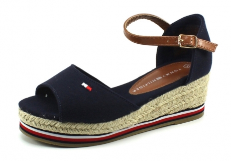 Tommy Hilfiger T3A2-30658 Rope Wedge Blauw TOM40