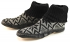 Litha heren pantoffels noors patroon Zwart LIT38