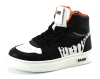 BAM!Shoes B1665 hoge sneaker Zwart BAM03